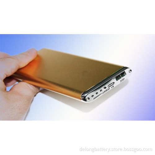 DEL-0132 rechargeable mobile phone external battery pack